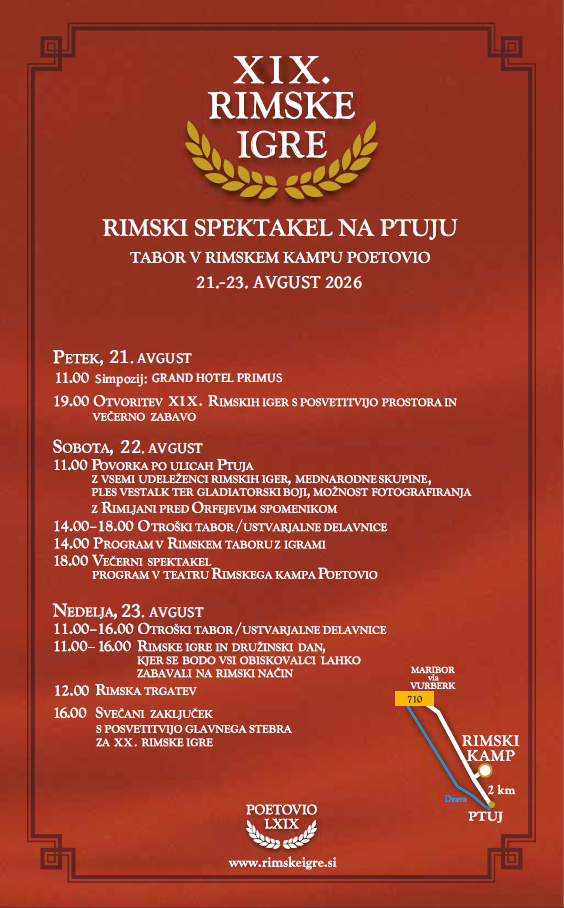 Rimski dnevi Ptuj 2026