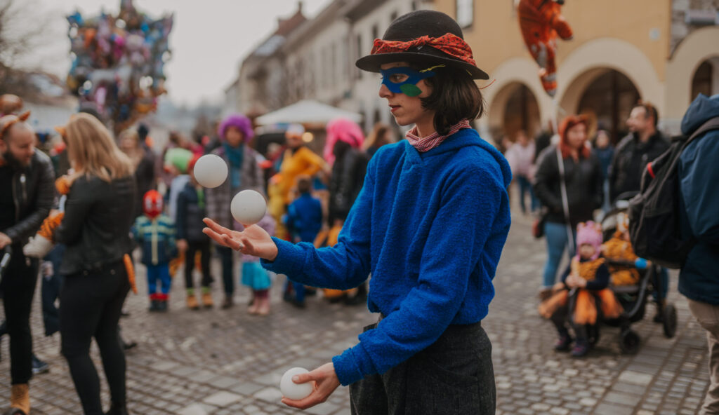 Pust Novo Mesto - žongler
