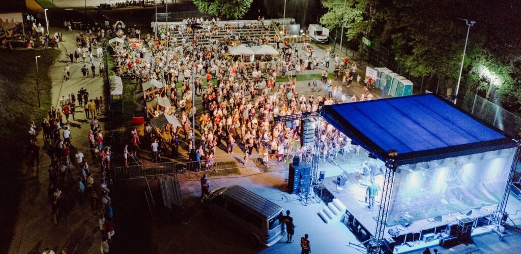 Noč na Krki - velik oder