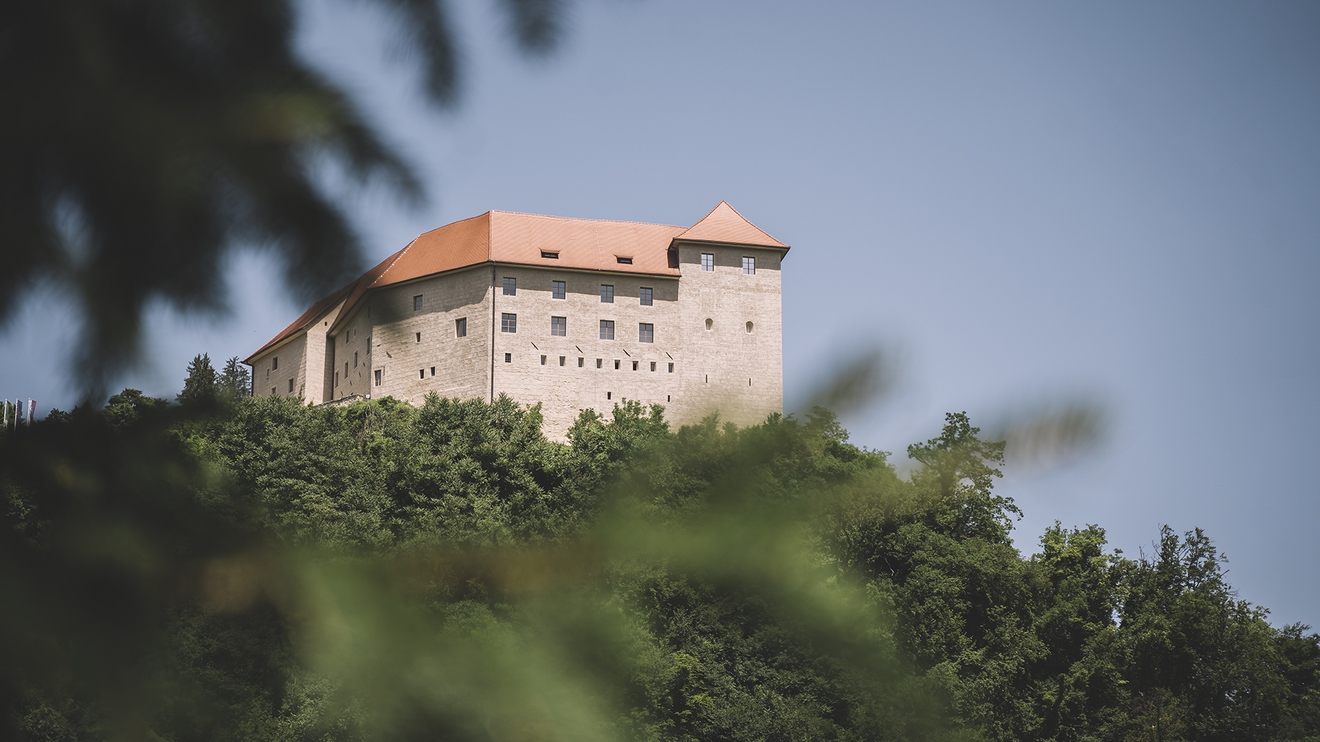 Srednjeveški dan na gradu Rajhenburg - Pogled na grad