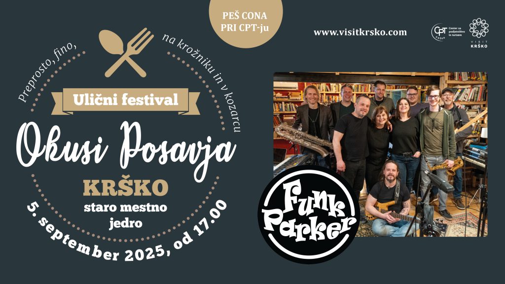 Ulični festival Okusi Posavja v starem mestnem jedru Krškega 