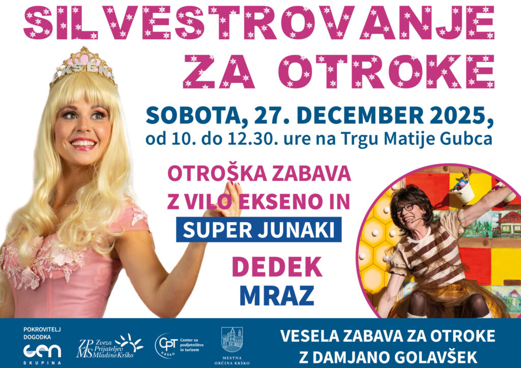 December v Krškem - silvestrovanje za otroke Krško