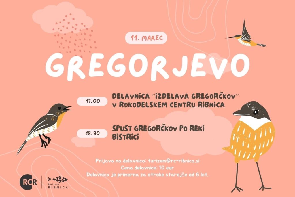 Gregorjevo ribnica program