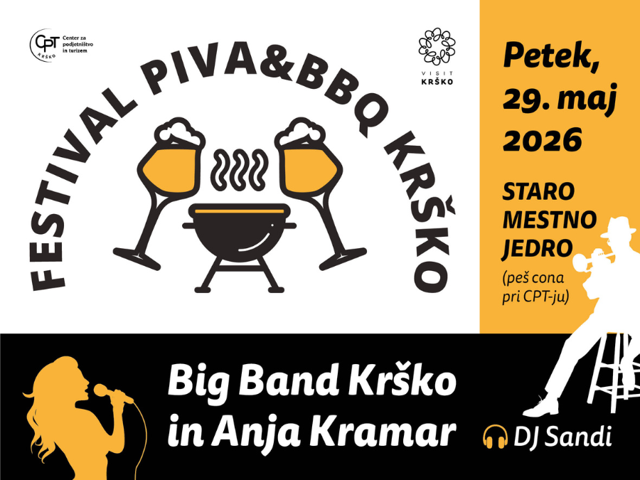 Festival piva & bbq Krško - letak