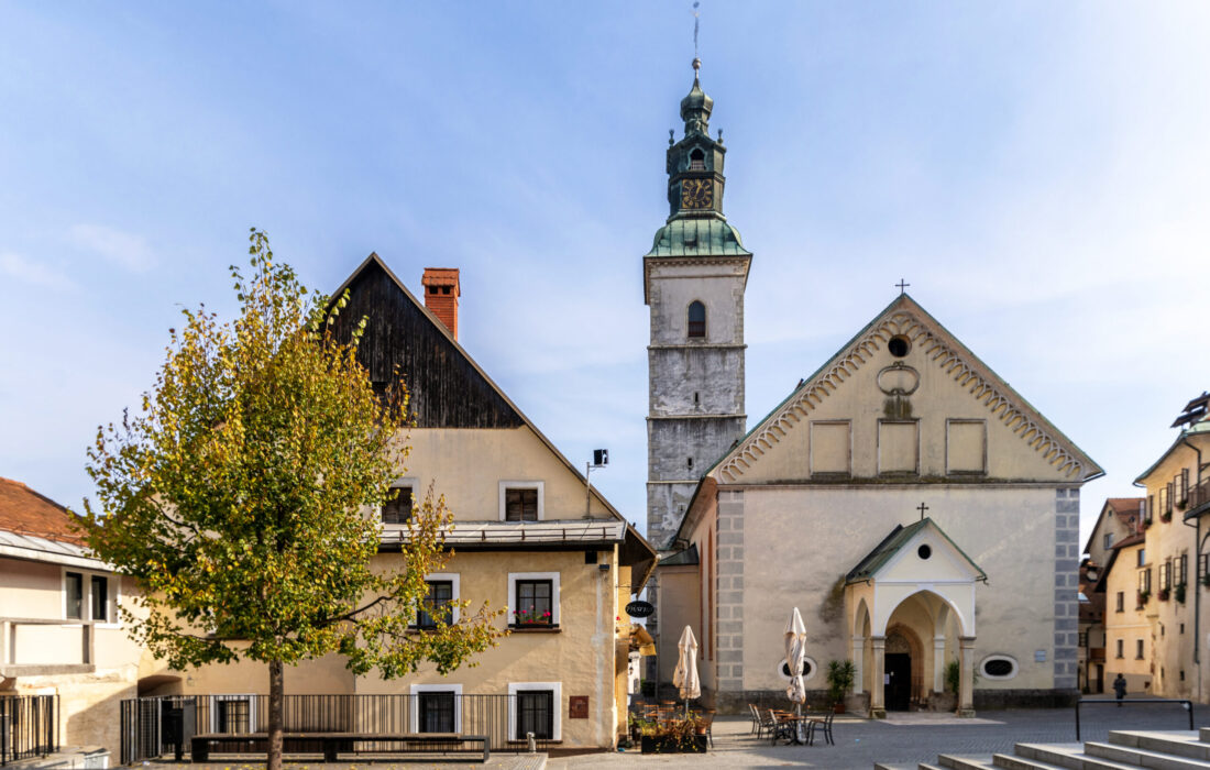 Jože Plečnik v Škofji Loki, foto Andrej Tarfila